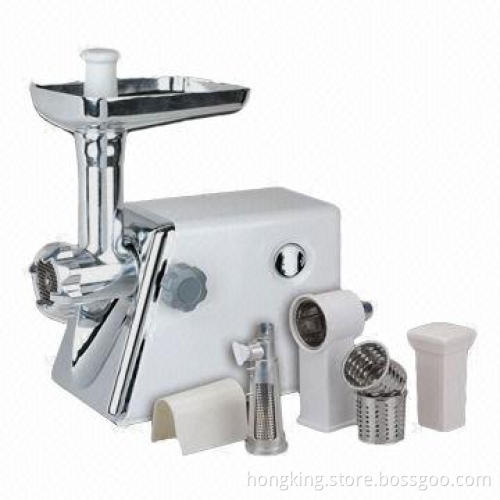 Electric Meat Grinder with 1,200W Maximum Power, Food Grate and Tomato Juicer